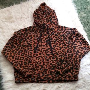 Small bke crop hoodie worn once